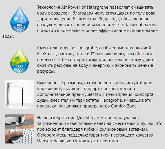 Смеситель Hansgrohe Metris 31186000 для раковины