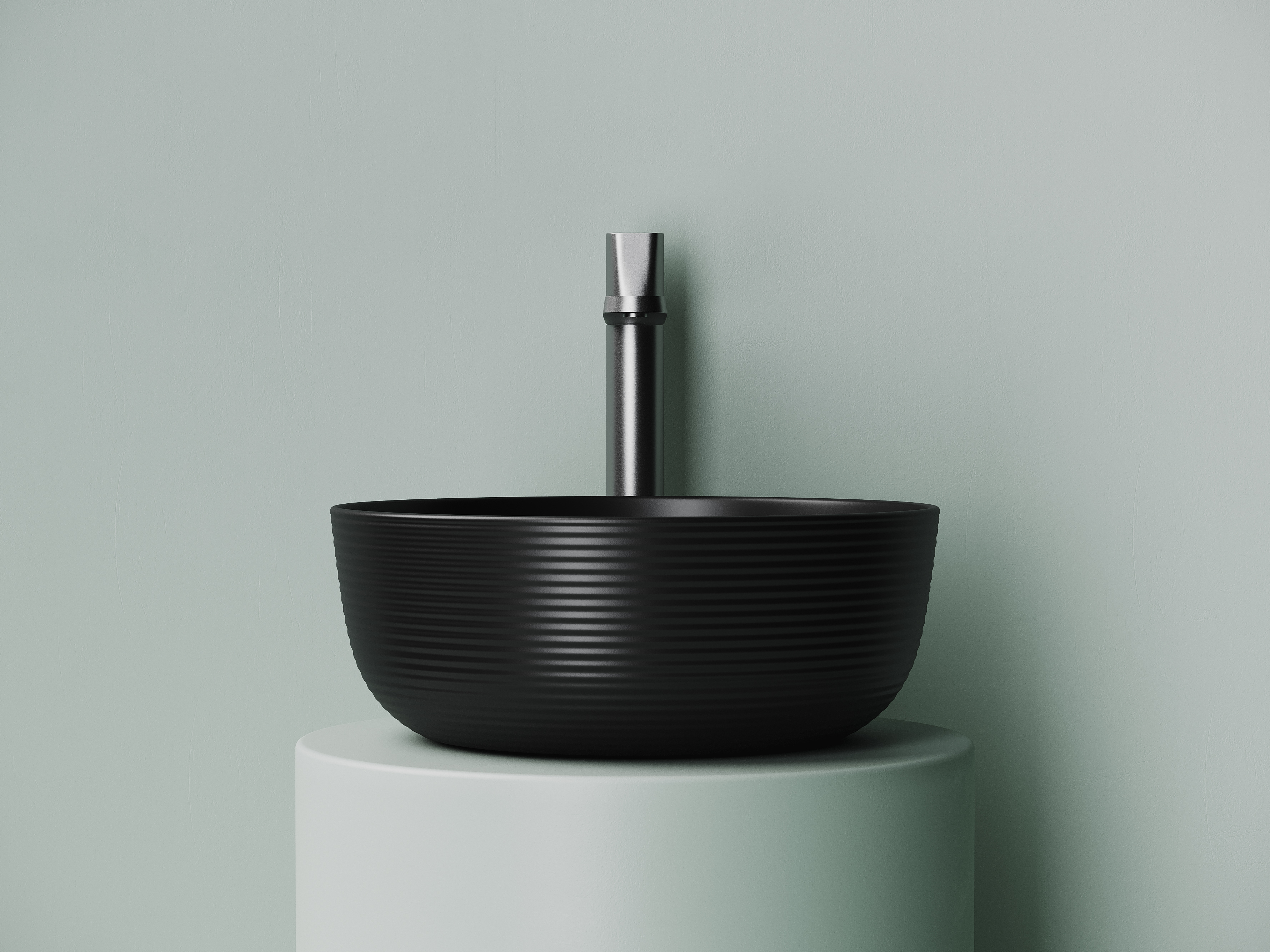 Раковина Ceramica Nova Element 36 см CN6073MB матовая черная