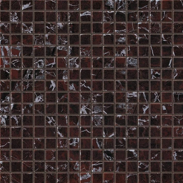 Мозаика Marvel Red Luxury Mosaico Lappato (AEO2) 30x30