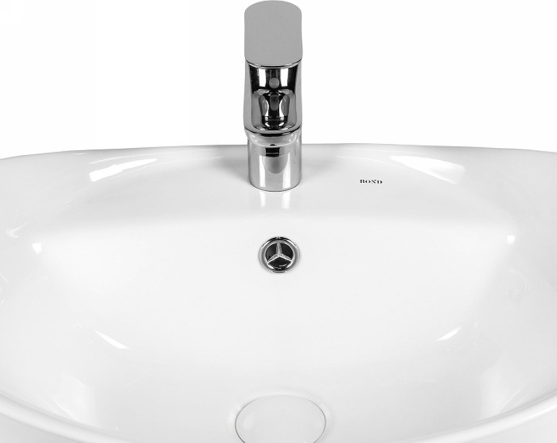 Раковина Bond Oval 59 см S15-590 белый глянец