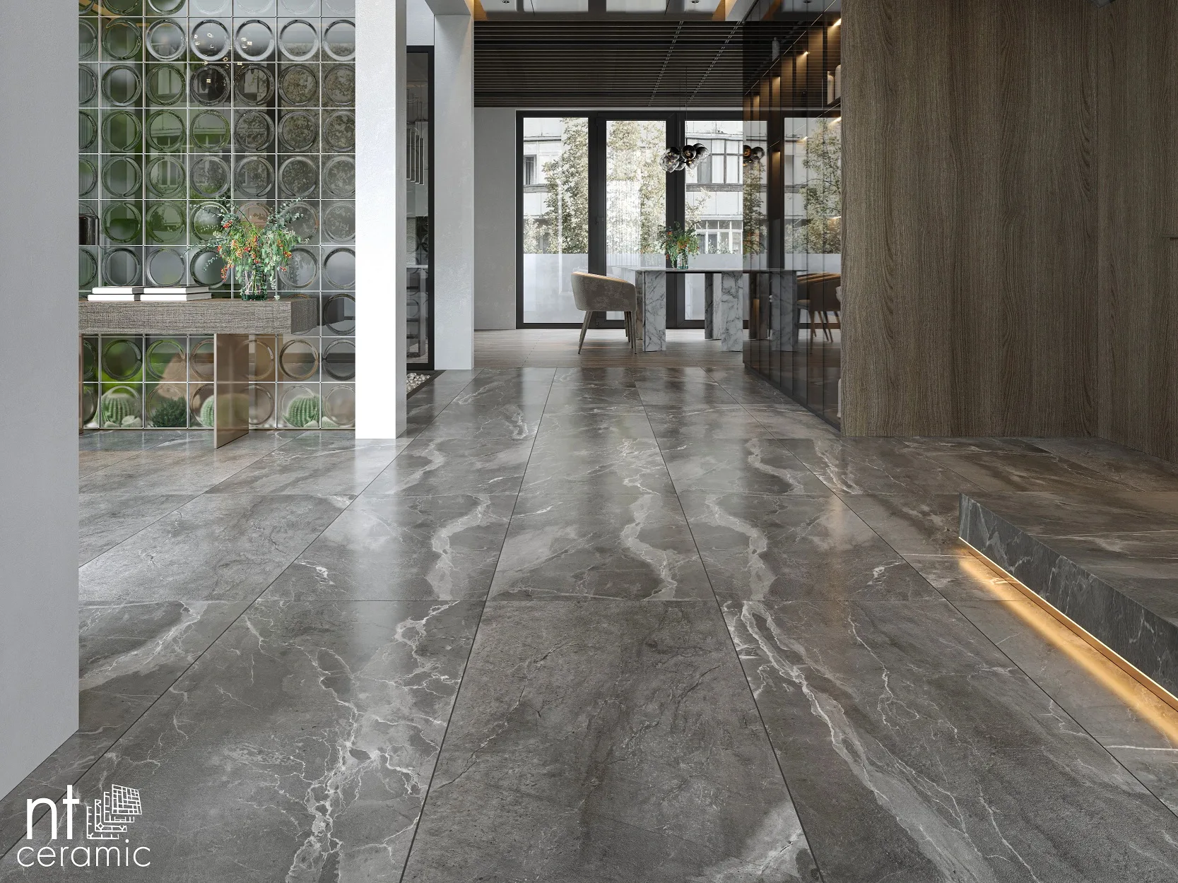 Керамогранит Slate Black