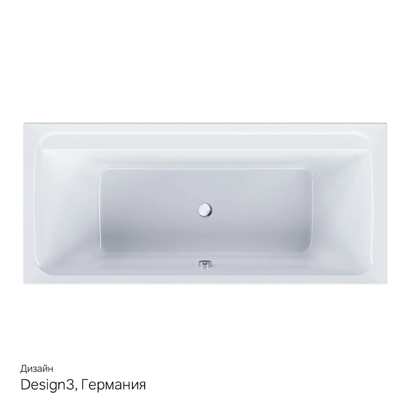 Ванна акриловая 180x80 AM.PM Inspire 2.0 W52A-180-080W-A белая глянцевая