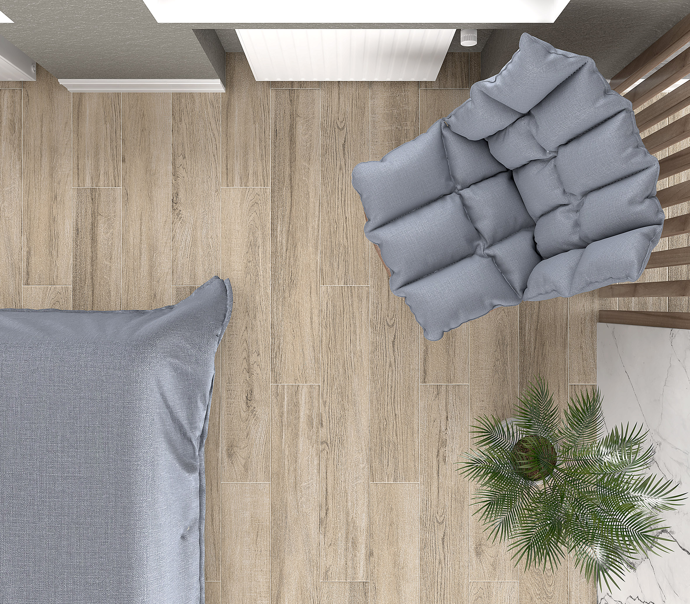 Rainwood керамогранит графитовый 19,60x119,10