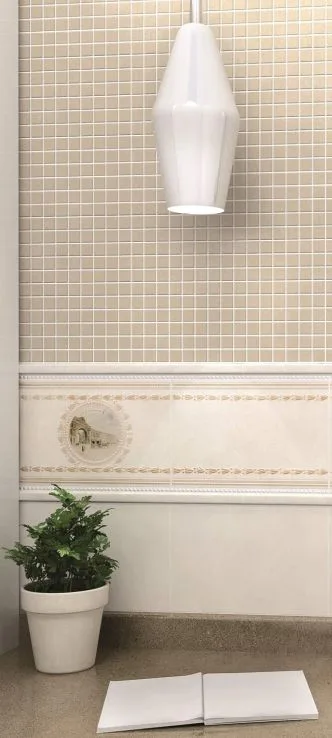 Керамическая плитка Kerama Marazzi Декор Золотой пляж Орнамент 20х30
