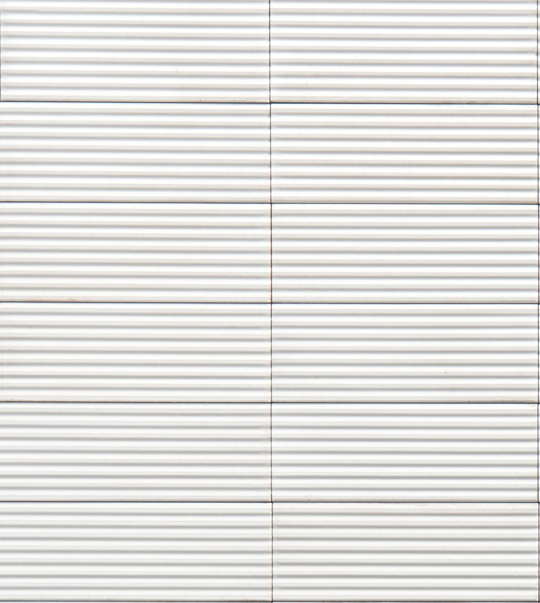 Керамогранит Marazzi Italy Rice Bianco Strutt. Pleat 3D Lux 7,5х20