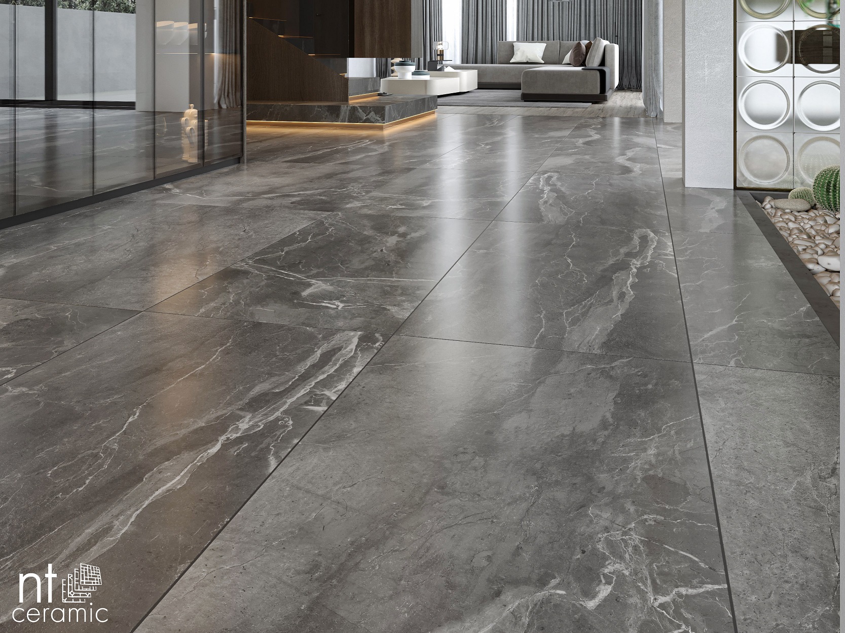 Керамогранит Slate Black