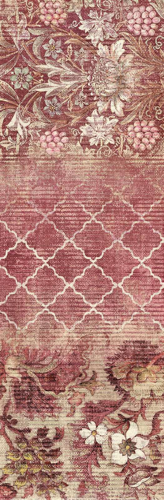 Керамическая плитка Marazzi Italy Декор Outfit Ivory Jacquard 25x76