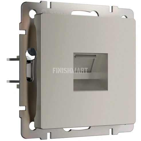 Розетка Ethernet RJ-45 (дымчатый матовый) W1281004