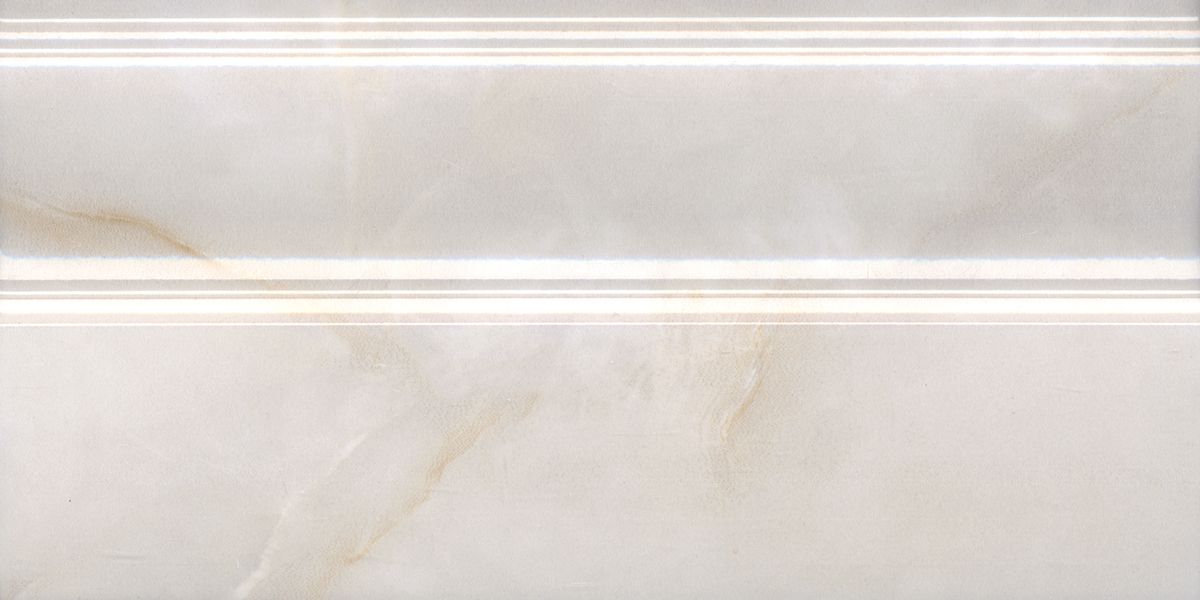 Керамическая плитка Kerama Marazzi Плинтус Вирджилиано серый обрезной 15х30