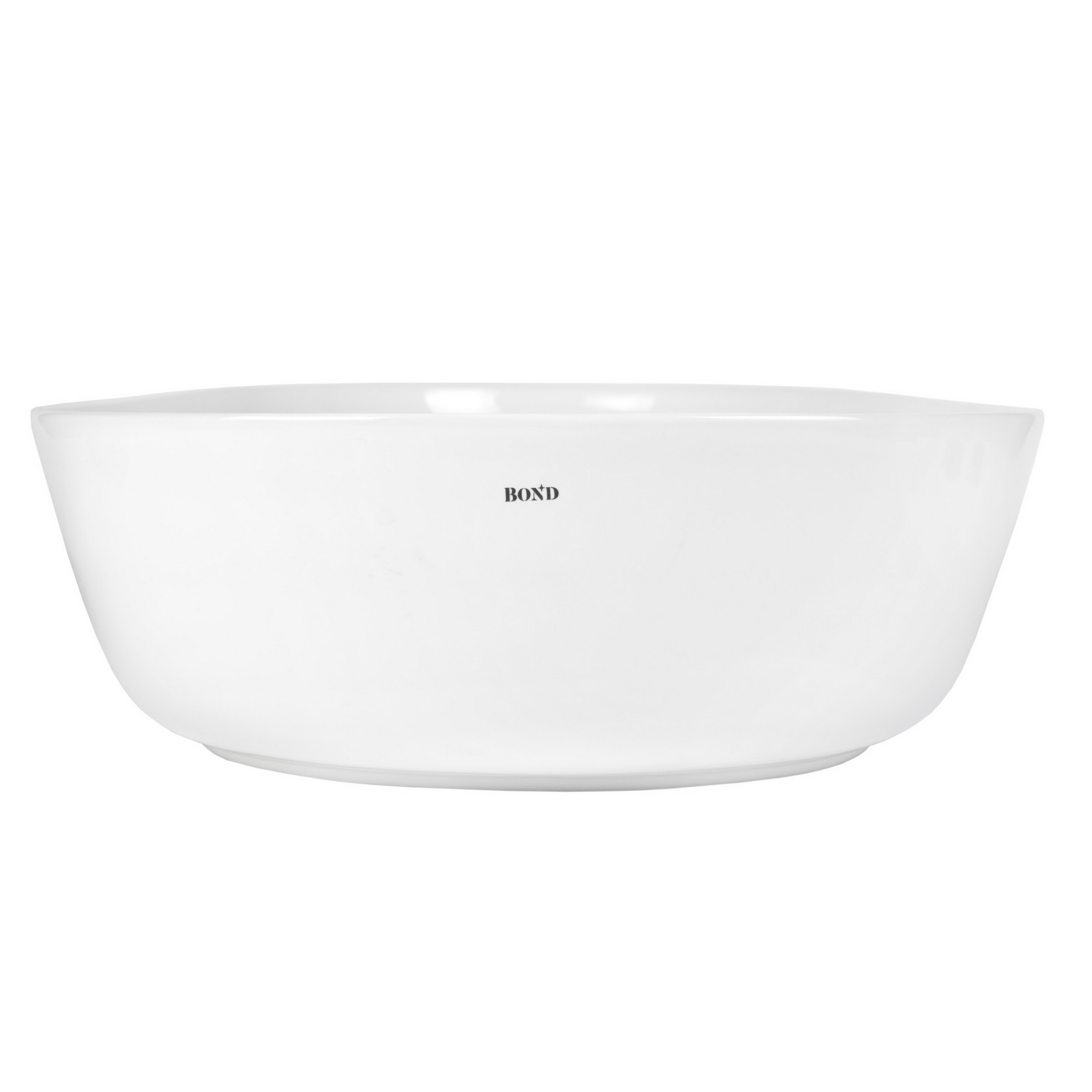 Раковина Bond Oval 80 см белая глянцевая