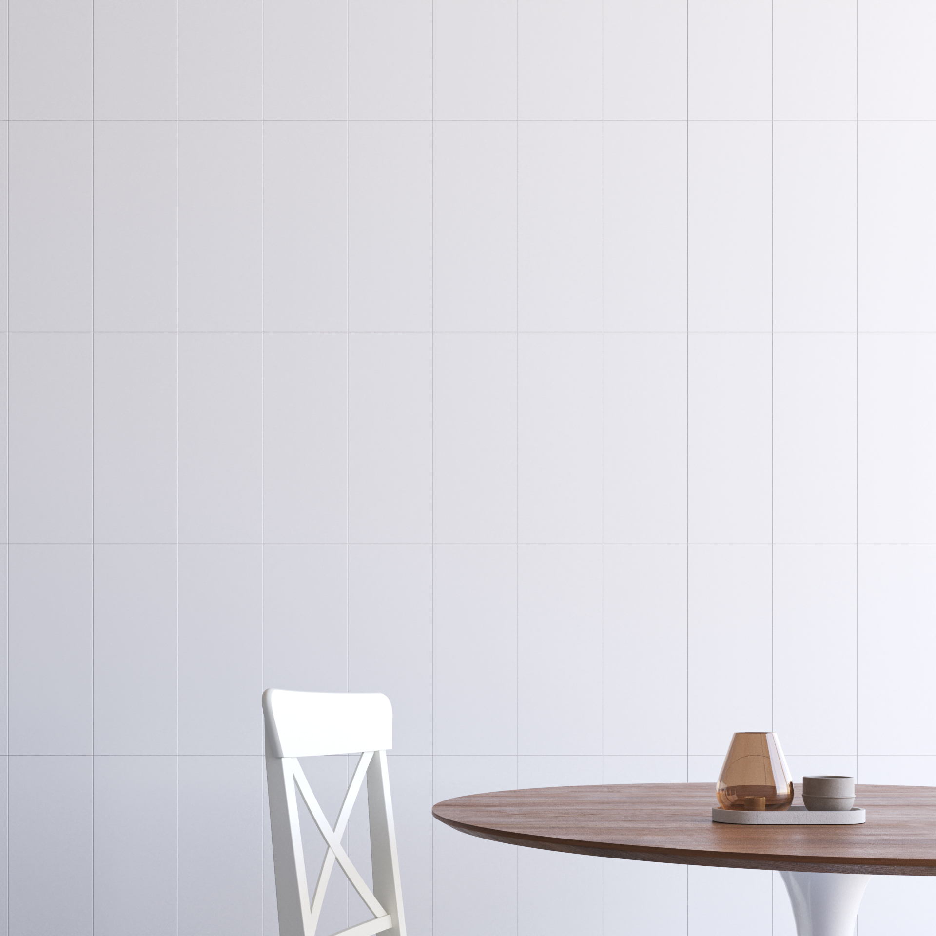 Керамическая плитка Kerama Marazzi Плитка Городские цветы белый 20х50