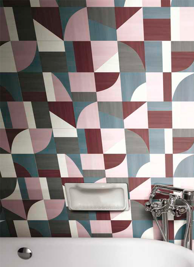 Керамическая плитка Marazzi Italy Декор Eclettica Cream Carioca 40x120