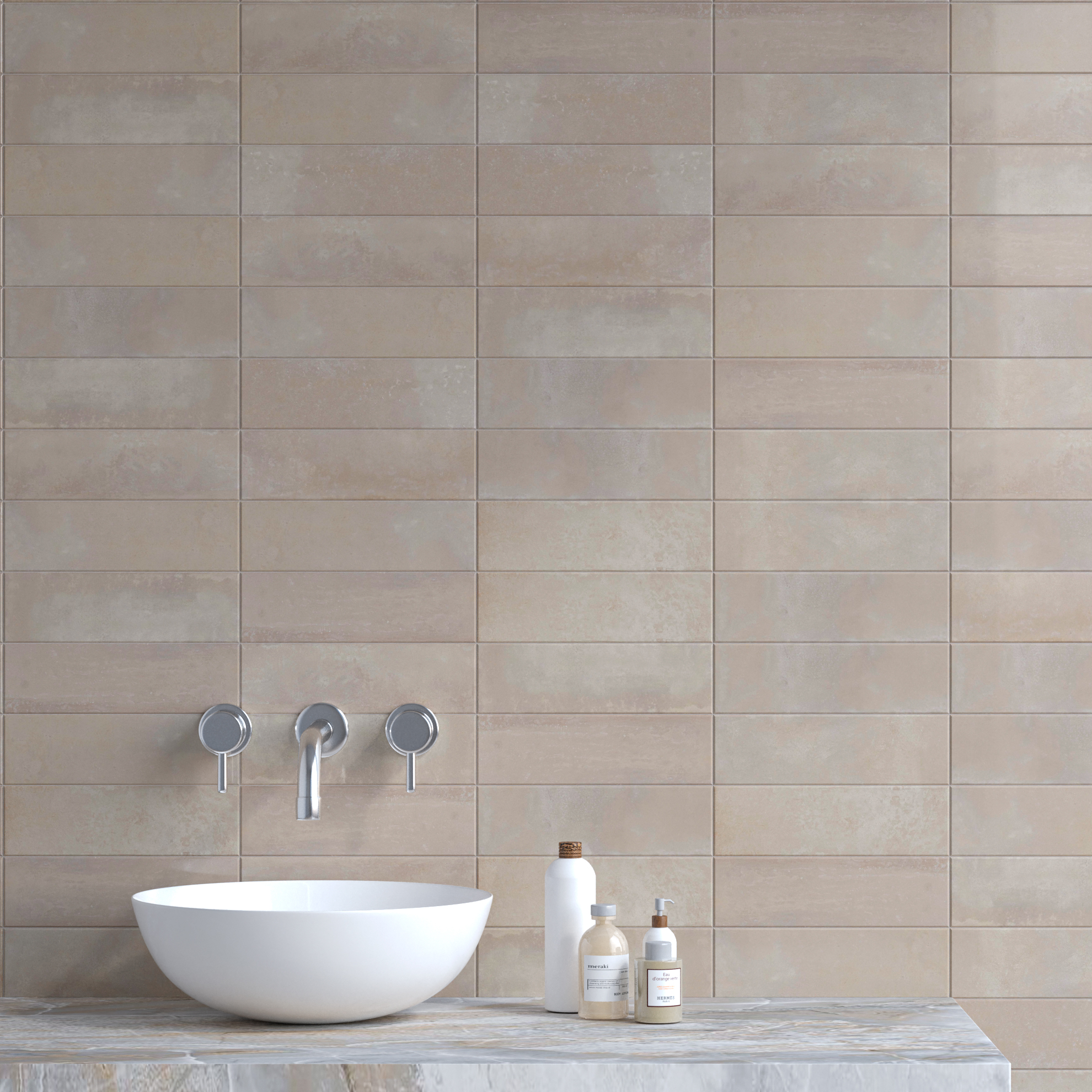 Керамическая плитка Kerama Marazzi Плитка Тракай бежевый светлый глянцевый 8,5х28,5