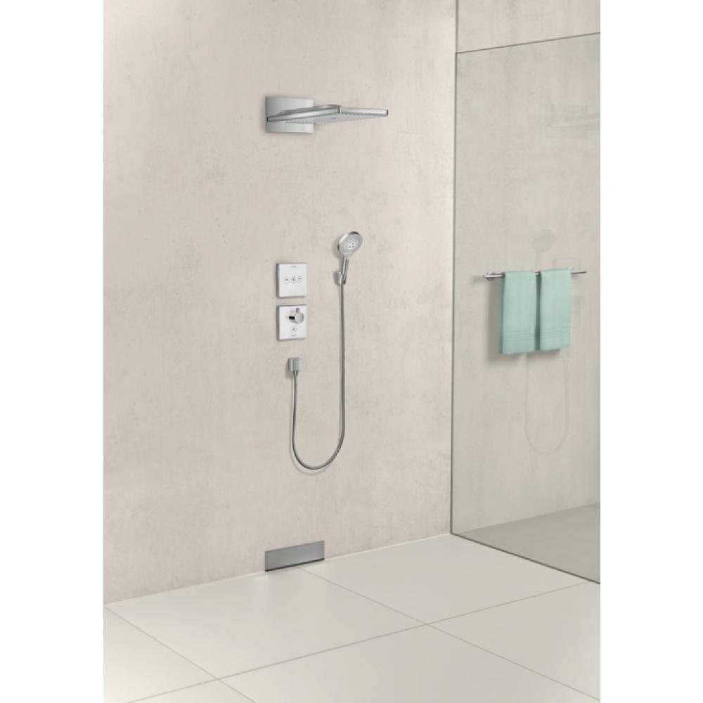 Термостат Hansgrohe ShowerSelect 15735400 для душа, белый / хром