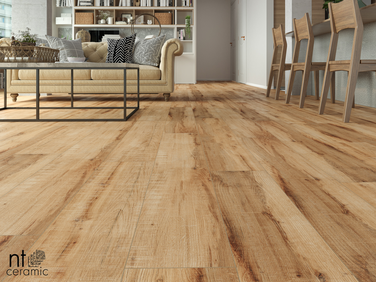 Керамогранит Wood Mocca Brown