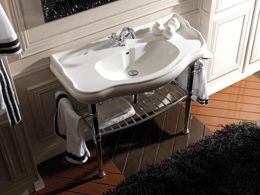 Раковина Kerasan 100 Retro 1050 bi*1 100x55 см