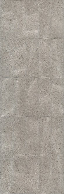 Керамическая плитка Kerama Marazzi Плитка Безана серый структура обрезной 25x75