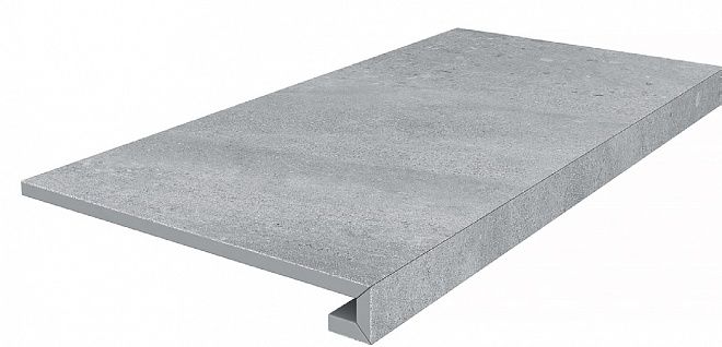 Керамогранит Kerama Marazzi Ступень клееная Про Матрикс серый обрезной 33х60