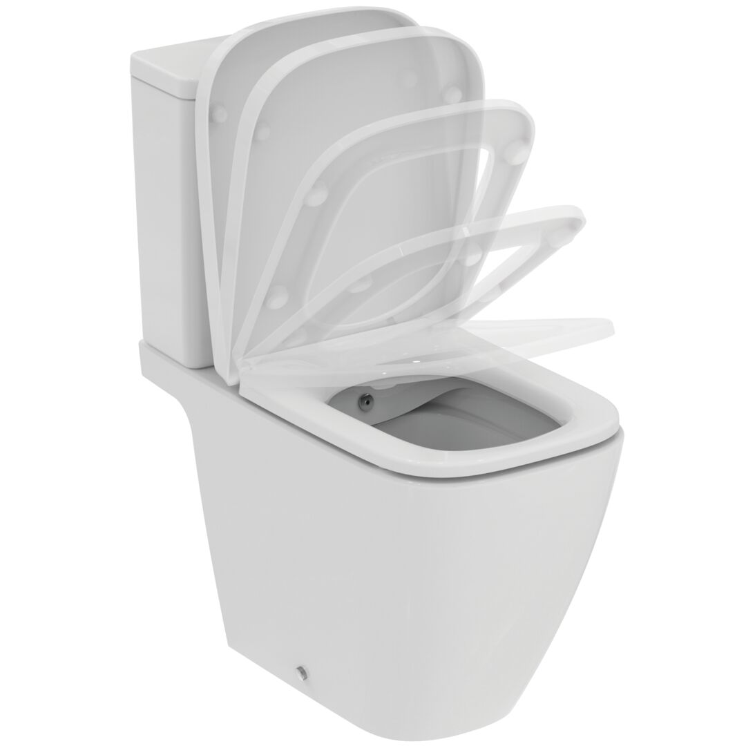 Унитаз-компакт безободковый Ideal Standard i.life B T537101 белый