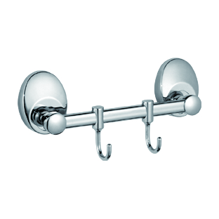 Крючок HAIBA HB1615-2 двойной, хром