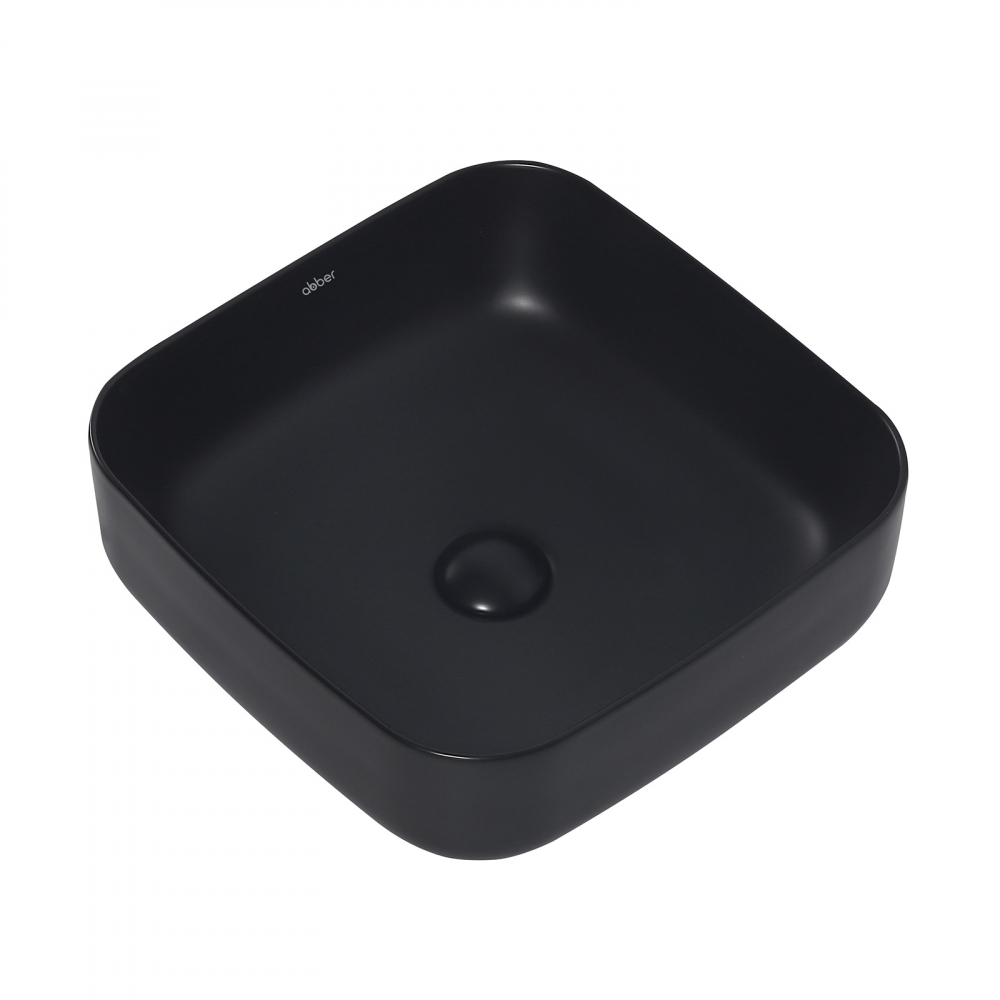 Раковина Abber Rechteck 40 см AC2211MB черная матовая