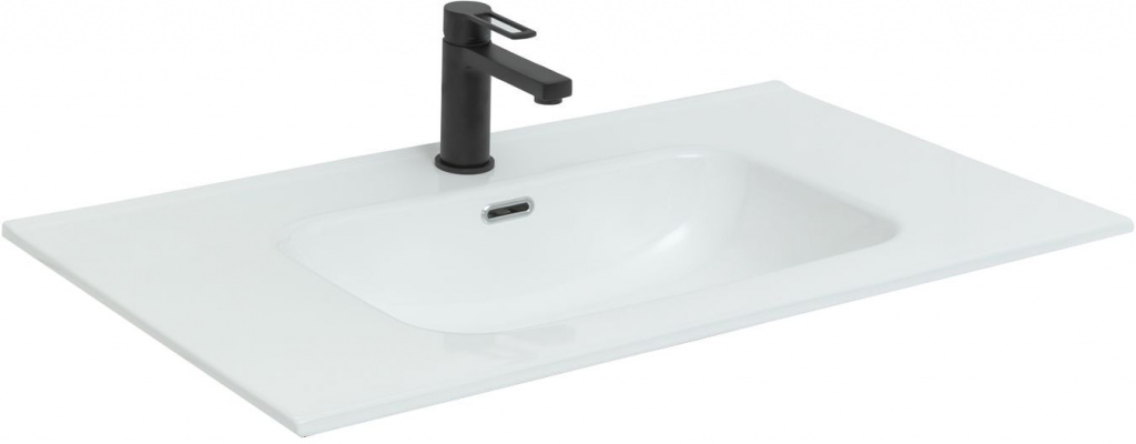 Раковина-столешница La Fenice Terra Slim Line 80 см FNC-06-TER-80 белая