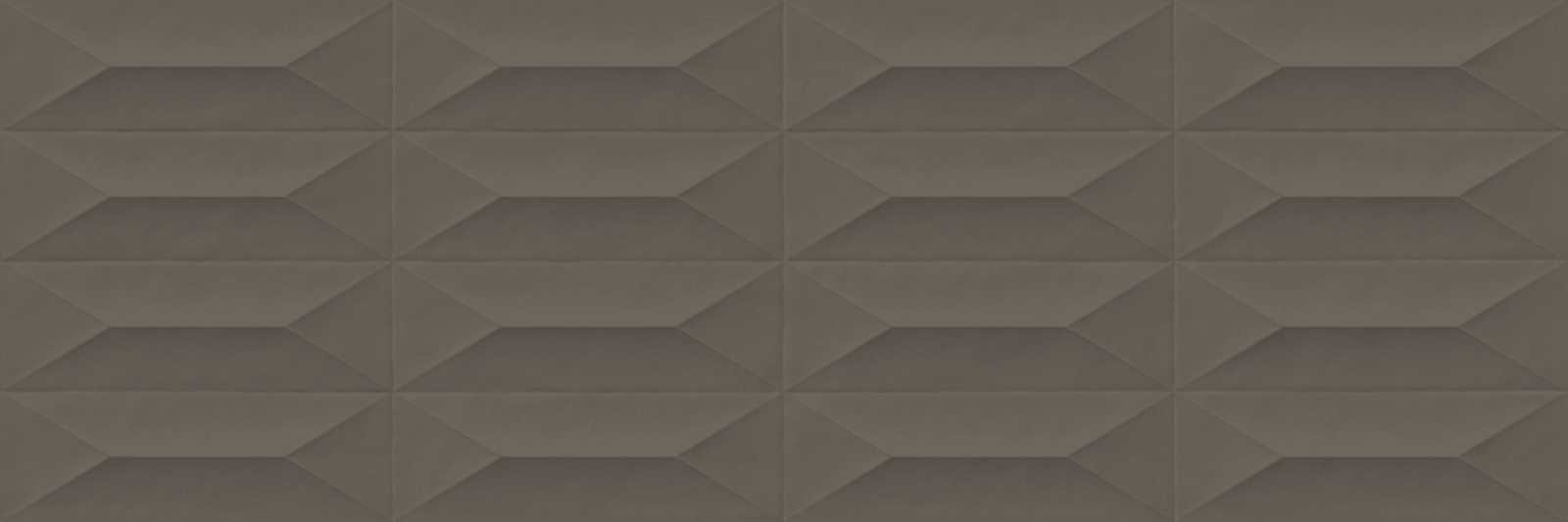 Керамическая плитка Marazzi Italy Плитка Colorplay Taupe Struttura Cabochon 3D Rett. 30х90