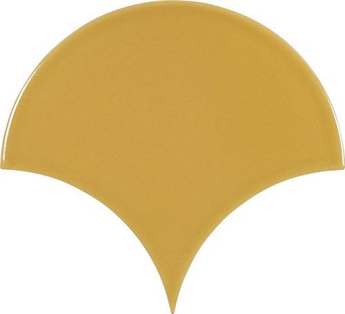Керамическая плитка Carmen Плитка Escamas Dynamic Mostaza 15,5х17