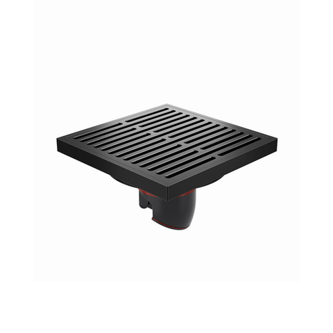 Душевой трап Orange TR01-007b, 100х100, черный