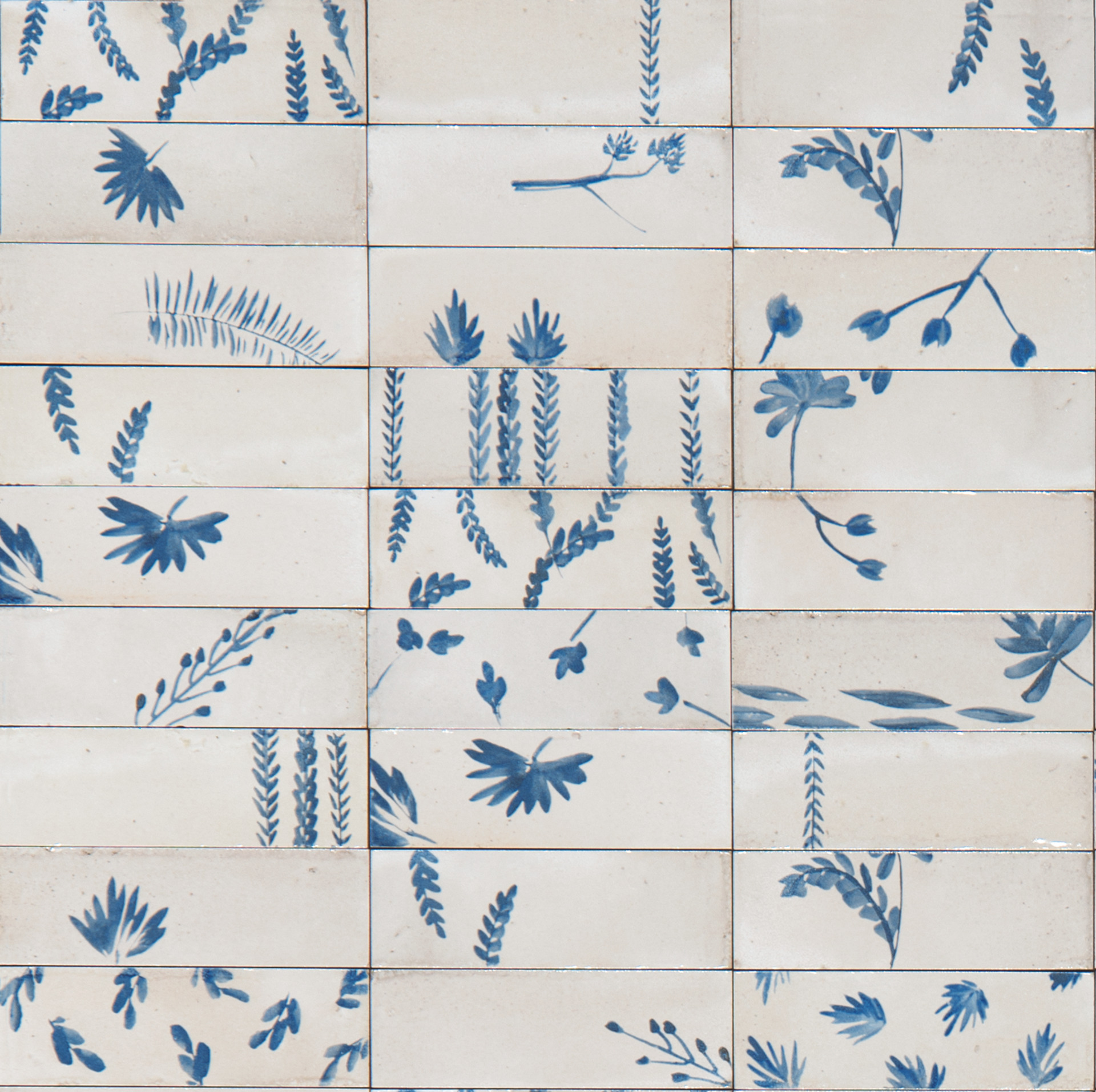 Керамогранит Marazzi Italy Декор Rice Natural Decoro Leaf Lux 5х15