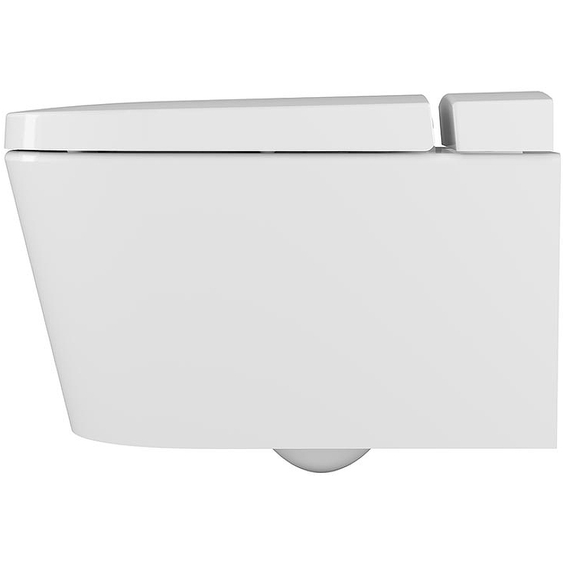 Унитаз подвесной безободковый VitrA Nest 5176B003-6233 с функцией биде и сиденьем микролифт, белый