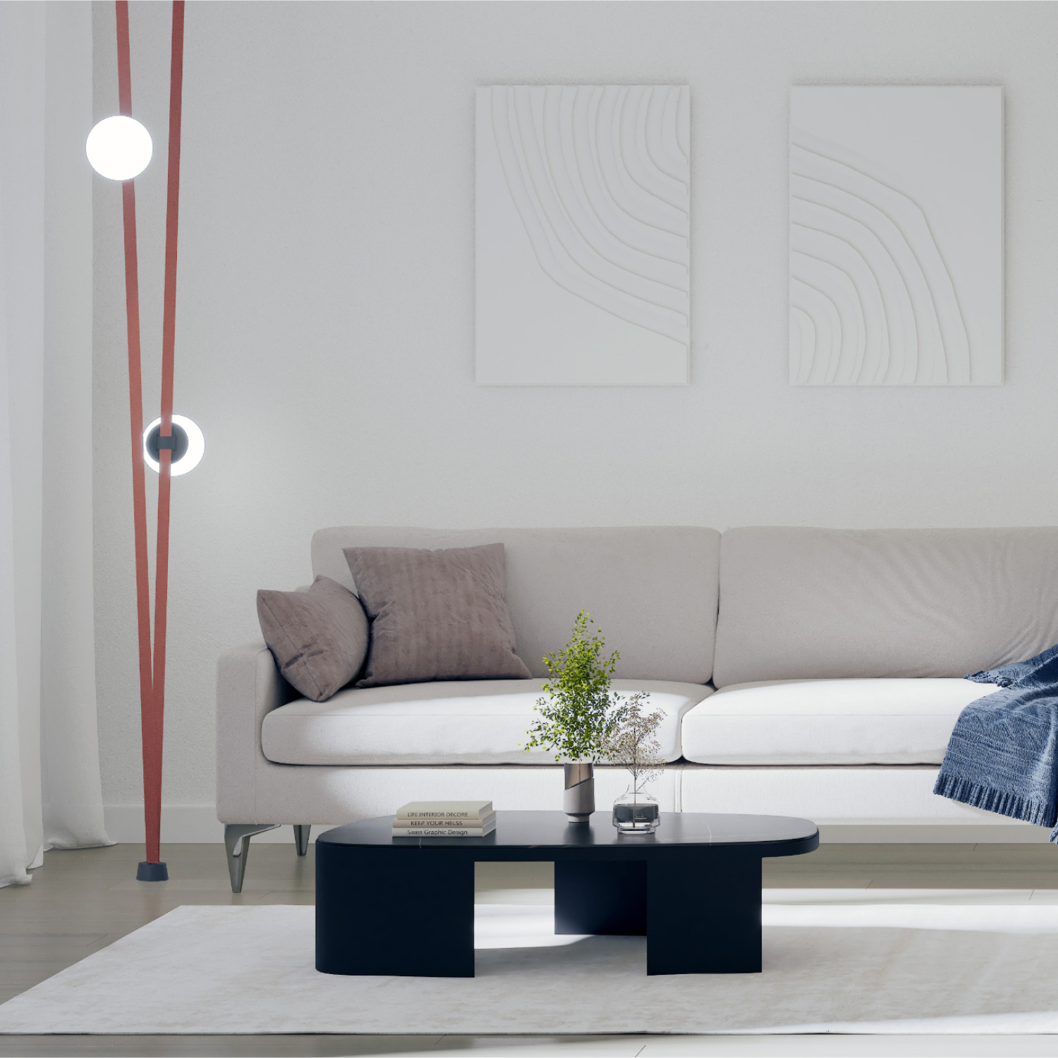 Трековый светильник BELTY ORB DK5552-BK