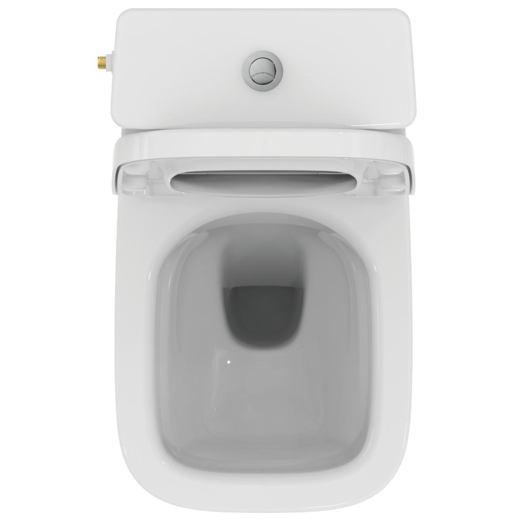 Унитаз-компакт безободковый Ideal Standard i.life S T500001 белый