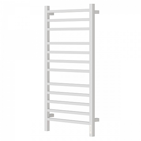 Полотенцесушитель электрический Point Вега PN71850W П12 500x1000, диммер справа, белый