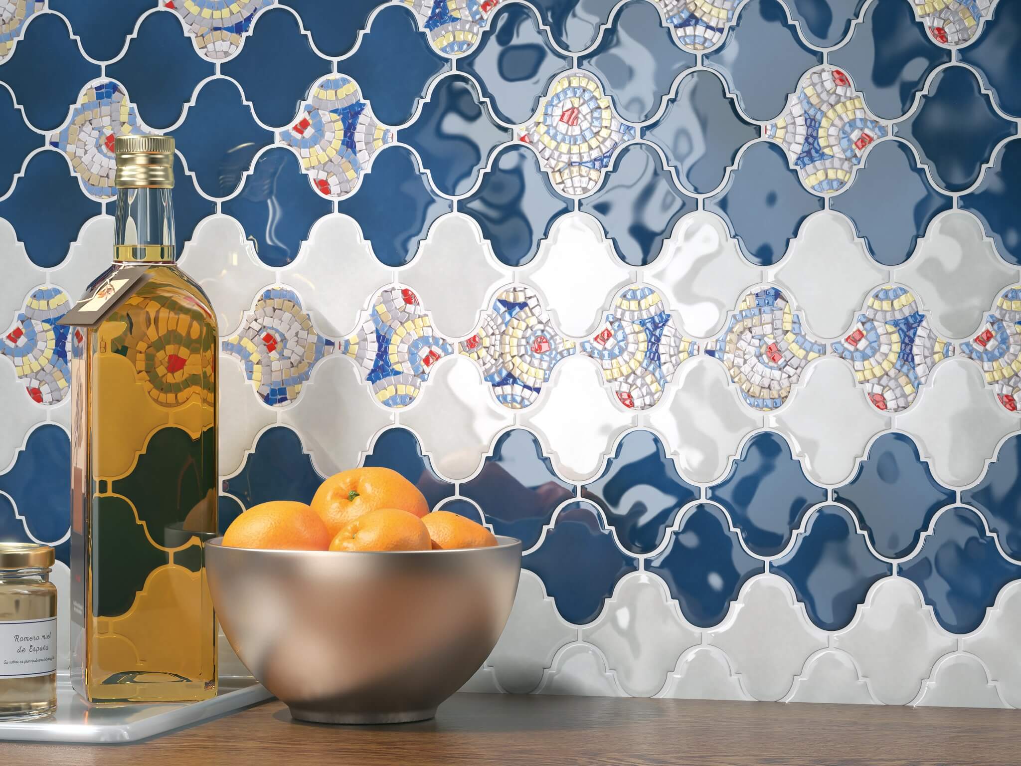 Керамическая плитка Kerama Marazzi Плитка Арабески Майолика беж 26х30