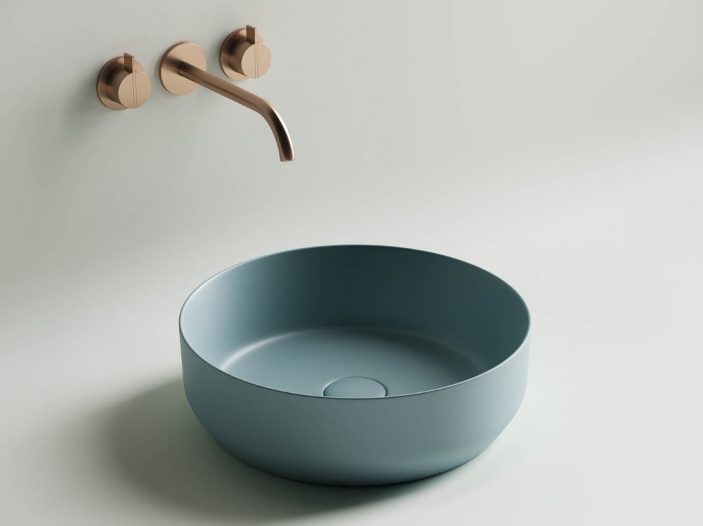 Рукомойник Ceramica Nova Element 39 см CN6022MLG, зеленый матовый