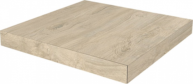 Керамическая плитка Kerama Marazzi Ступень Сальветти капучино светлый угловая левая клееная 33х33