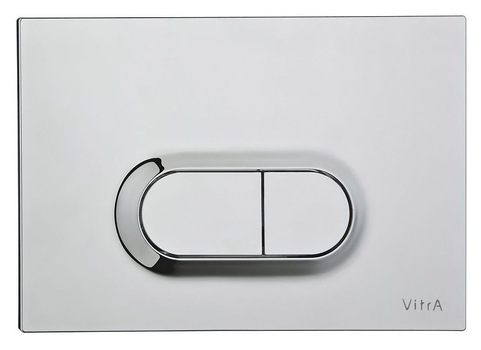 Комплект VitrA Normus 9773B003-7201 кнопка белая