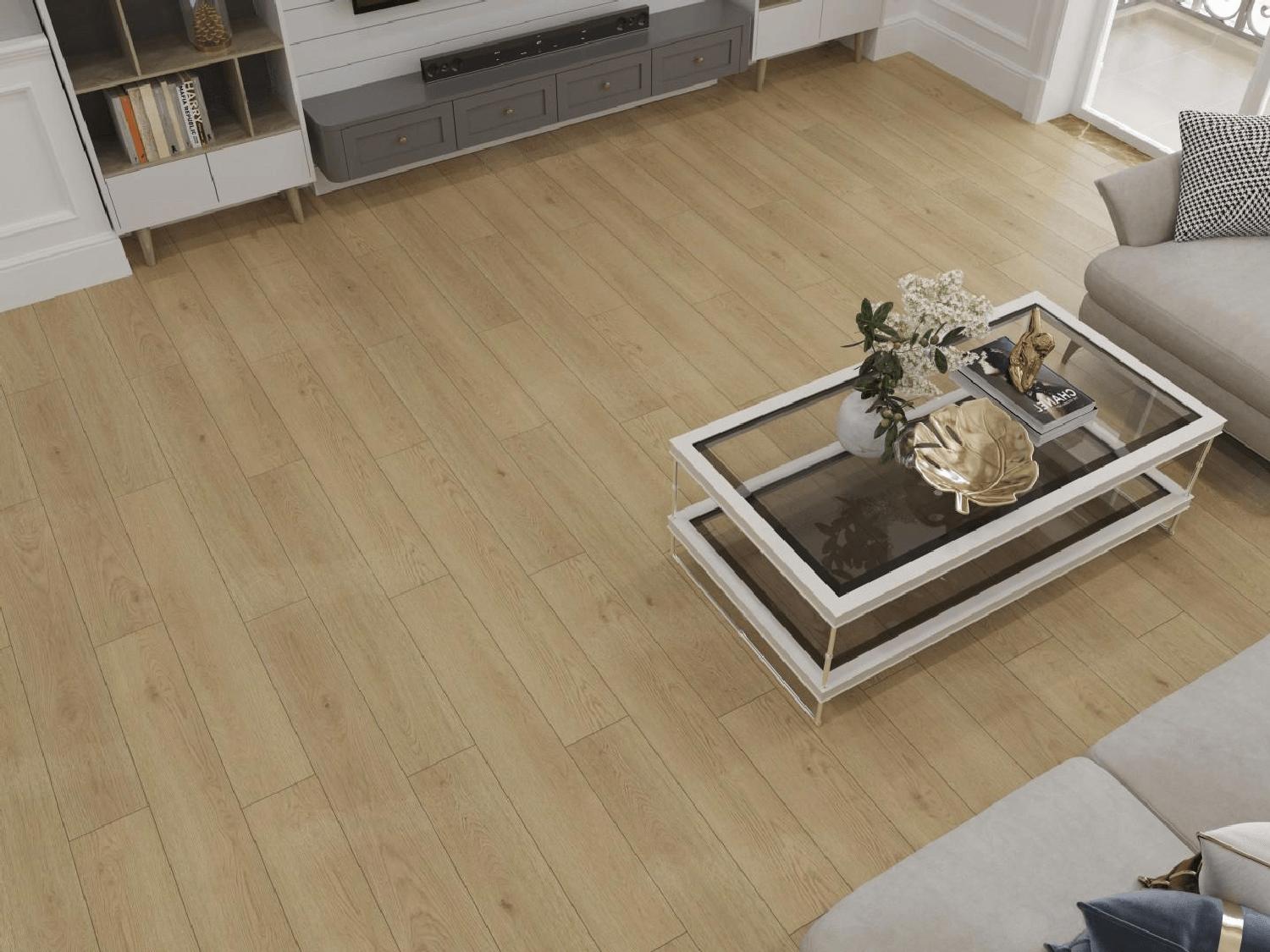 LVT плитка Дуб Марципановый ЕСО 3-37