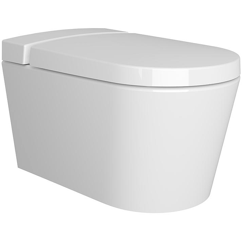 Унитаз подвесной безободковый VitrA Nest 5176B003-6233 с функцией биде и сиденьем микролифт, белый