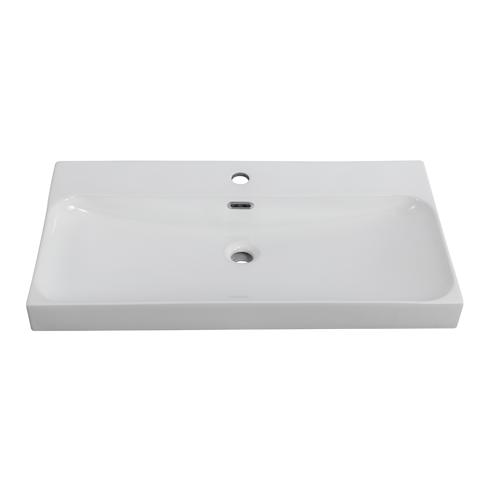 Раковина BelBagno 81 см BB-8078-80 белая