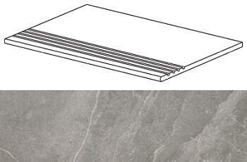 Ступень Marvel Grey Fleury Gradino 30x60 (ADW9)