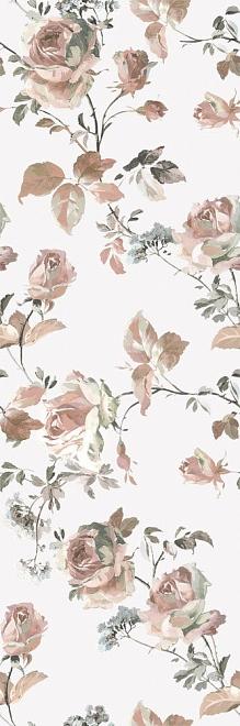 Керамическая плитка Kerama Marazzi Декор Монфорте Роза обрезной 40х120