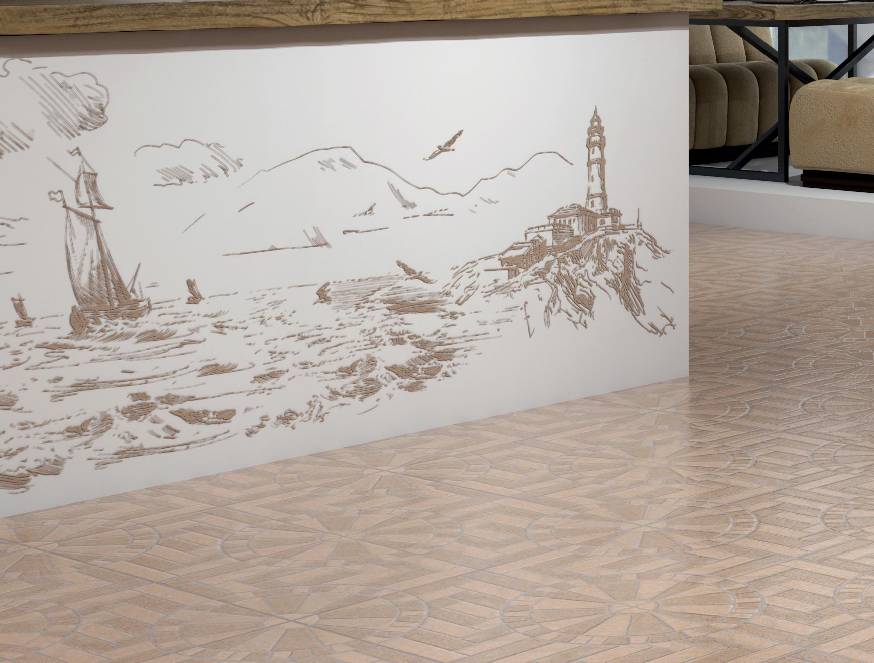 Керамогранит Kerama Marazzi Корреале 42х42