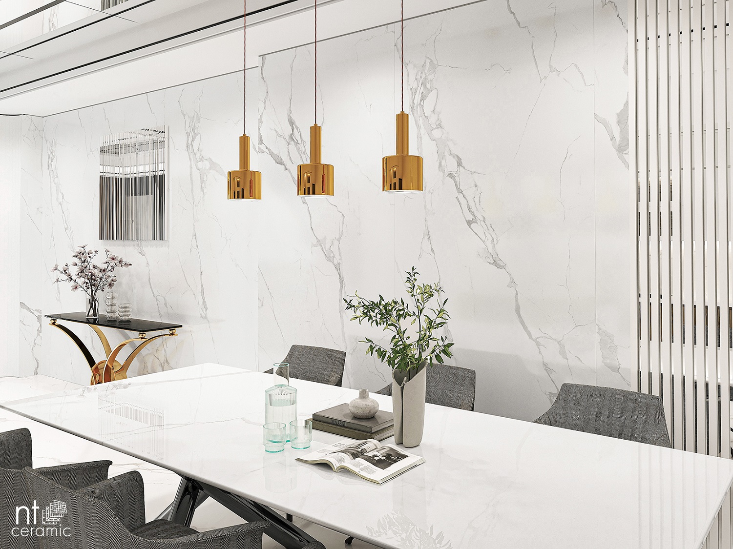 Керамогранит Marble White