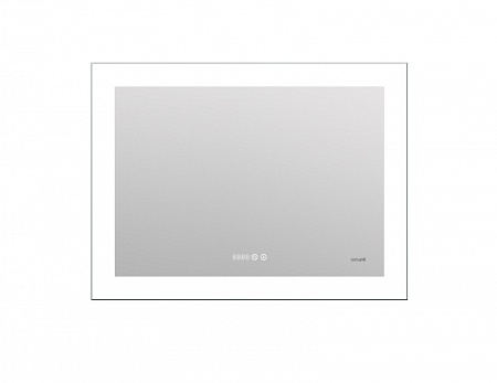Зеркало Cersanit LED DESIGN PRO 060 80 часы с подсветкой прямоугольное