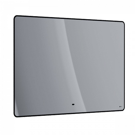 Зеркало Lemark MIOBLACK 120х80см с интерьерной подсветкой, с подогревом