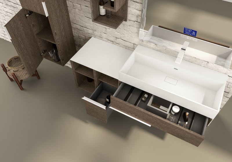 Раковина 91 см Cezares Space 50263