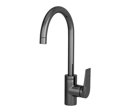 Смеситель Wasserkraft Wiese 8407 для кухни,серый