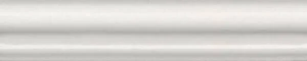 Керамическая плитка Kerama Marazzi Бордюр Багет Тортона белый 3х15